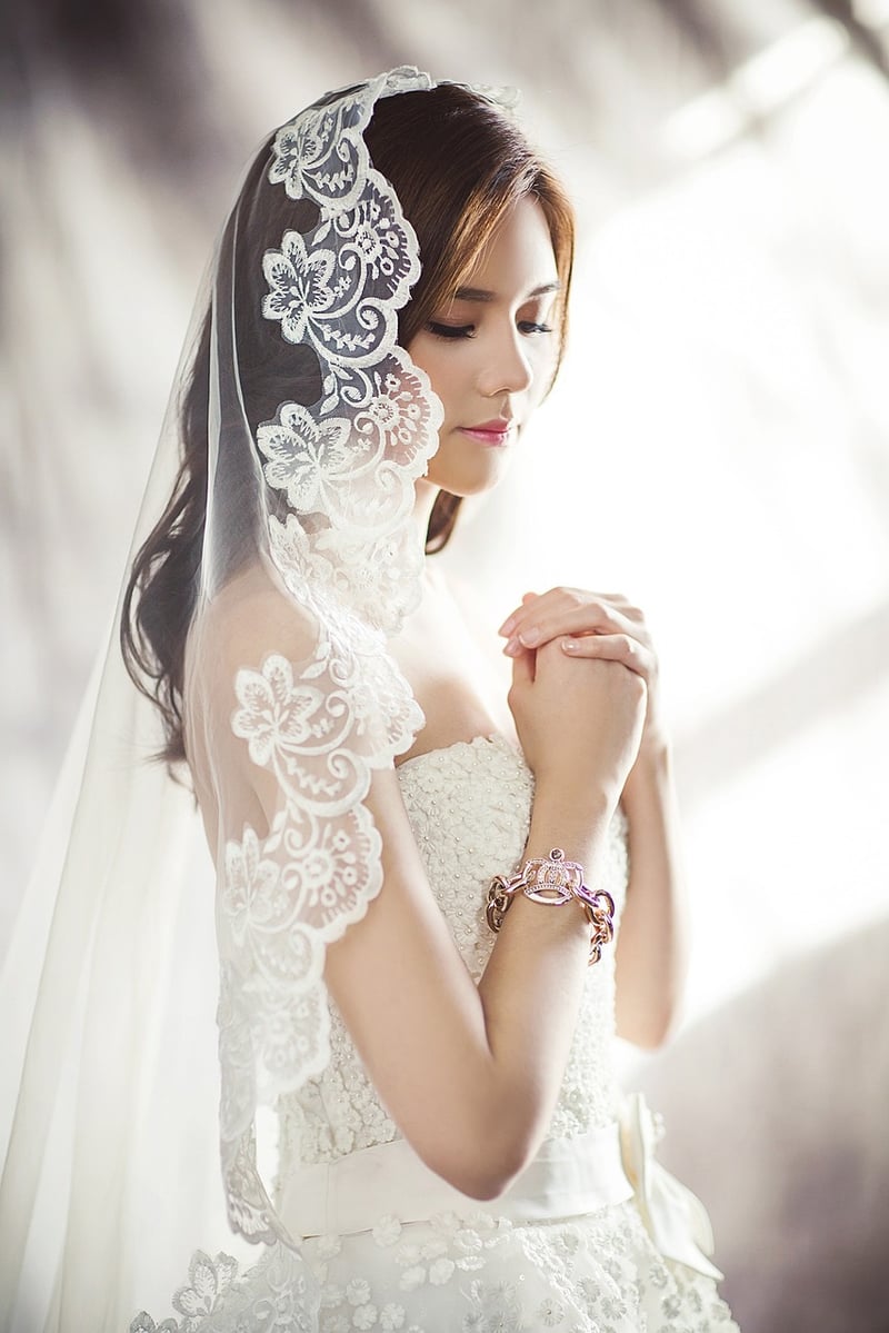 Bride in a Fairytale Setting
